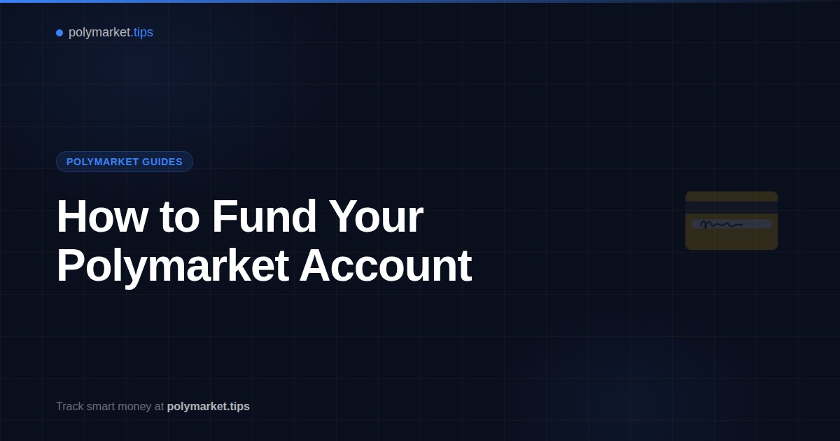 Guide to Polymarket deposit methods and account funding options in 2026