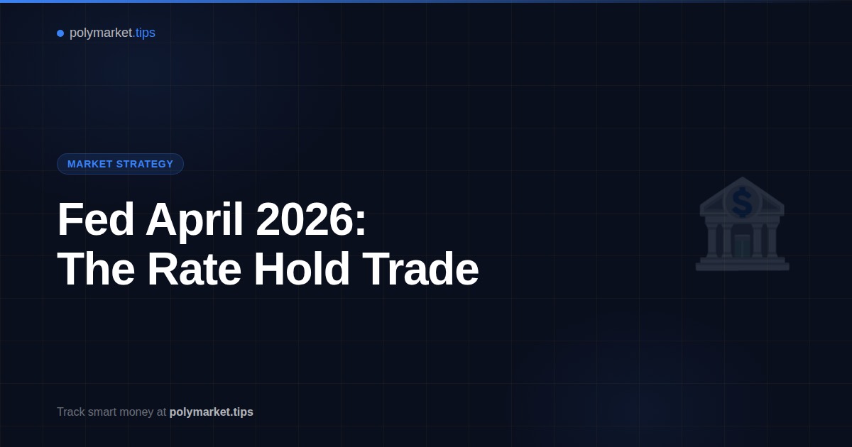 Federal Reserve April 2026 interest rate decision prediction market analysis