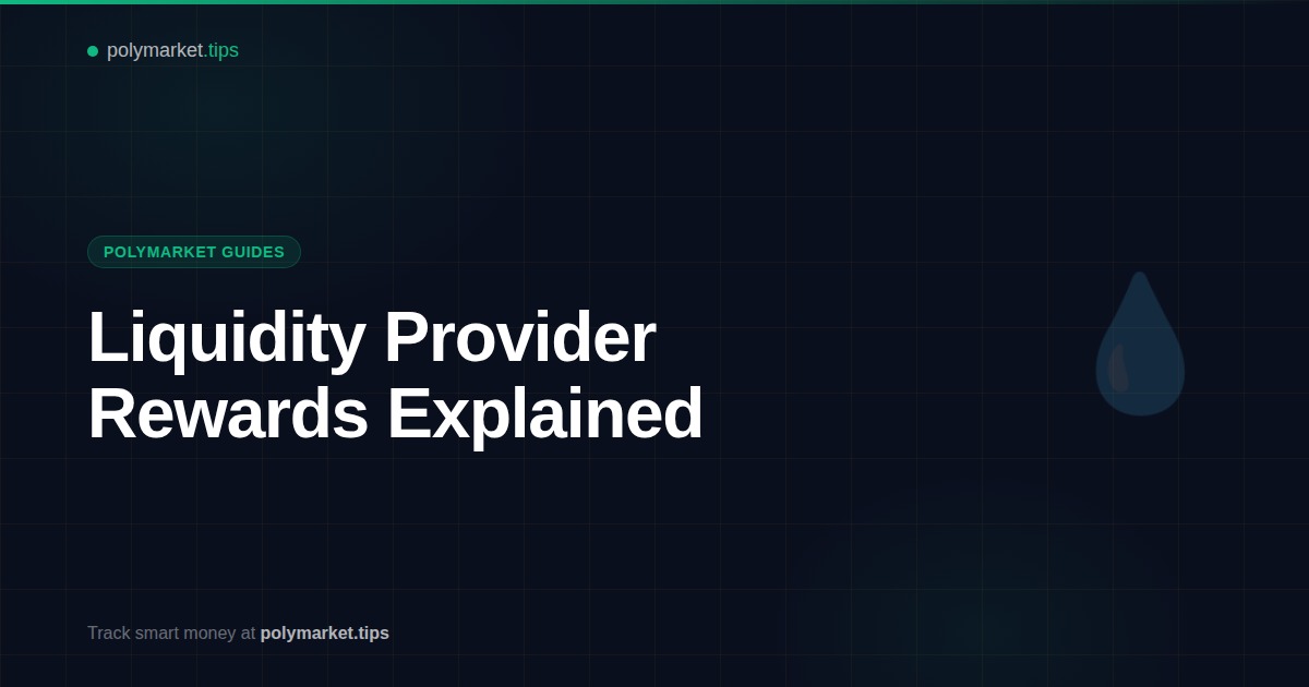 Guide to earning liquidity provider rewards on Polymarket prediction markets