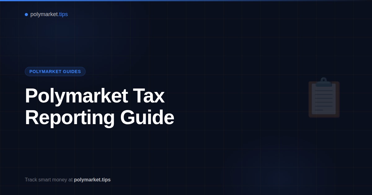 Guide to reporting Polymarket prediction market gains on taxes
