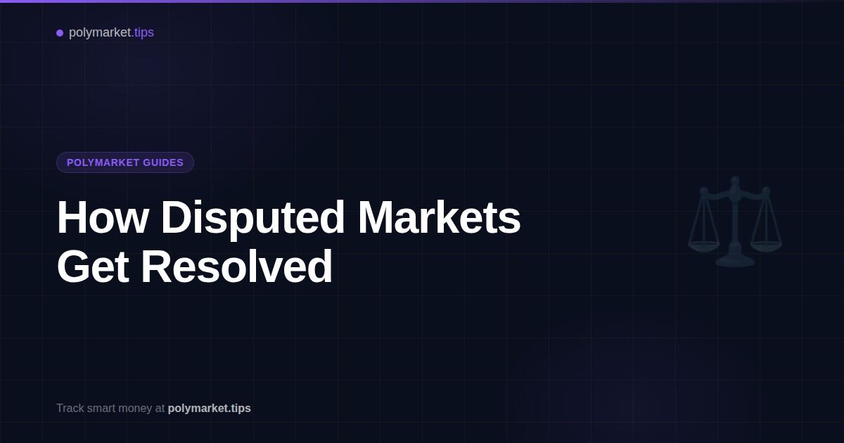 Diagram illustrating UMA oracle dispute resolution process for prediction markets