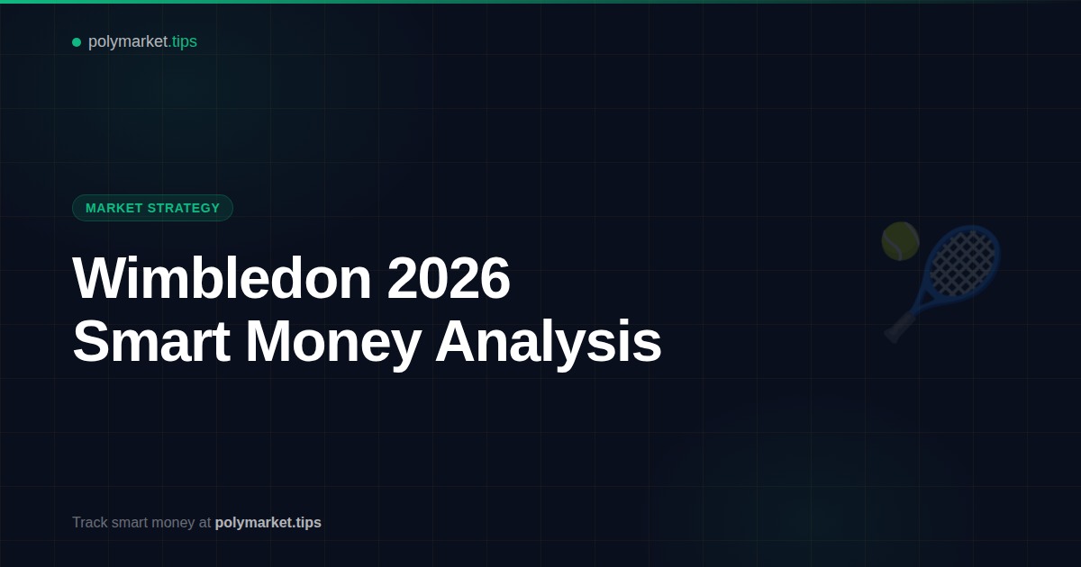 Tennis racket and Polymarket analysis for Wimbledon 2026 semi-final betting