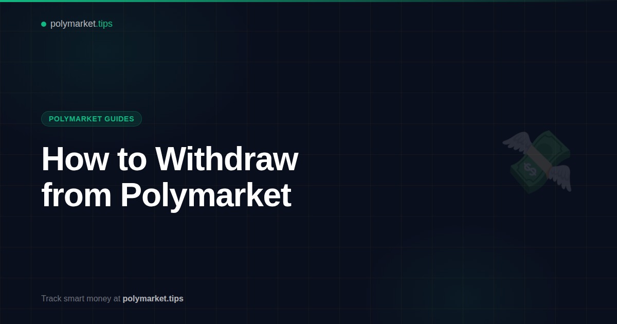 Guide to withdrawing funds and cashing out from Polymarket in 2026